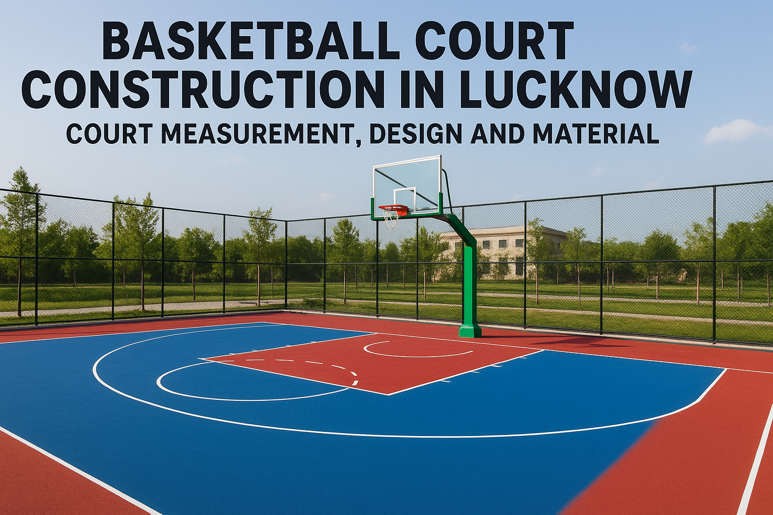 basketball court construction