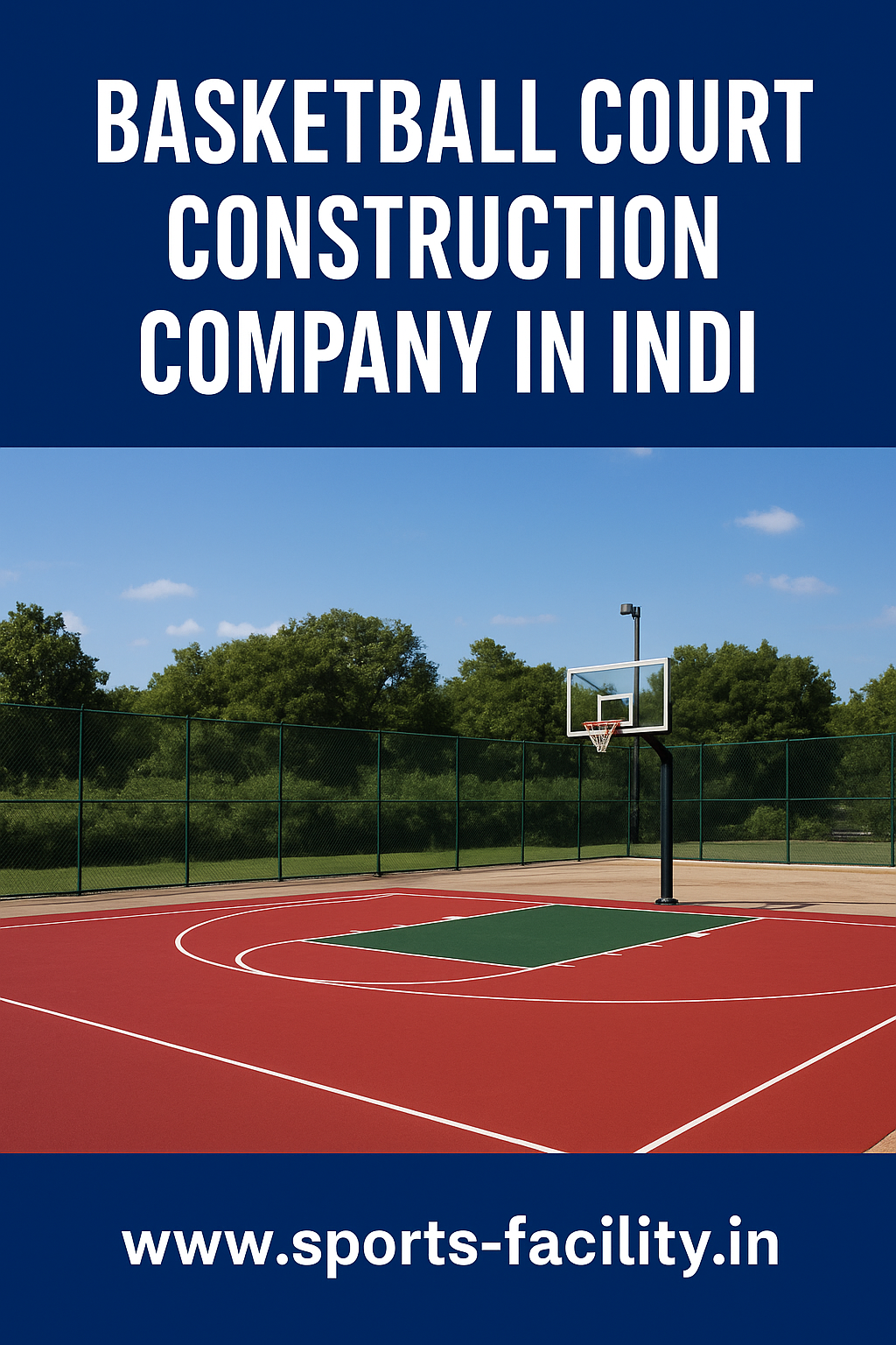 Basketball Court Construction Company in India