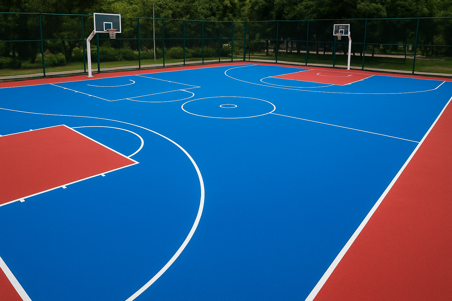 Synthetic court Flooring service