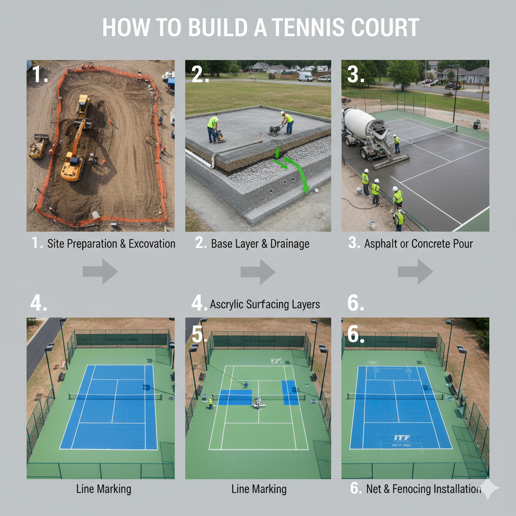 How to Make a Tennis Court