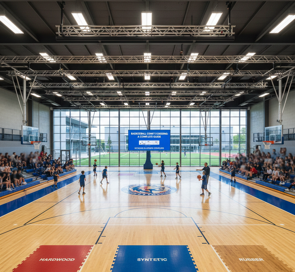 Basketball Court Flooring for Schools and Sports Complexes