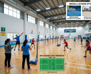 Why Badminton Court Construction is Essential in India